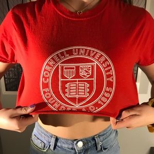 Cornell University Crop Top
